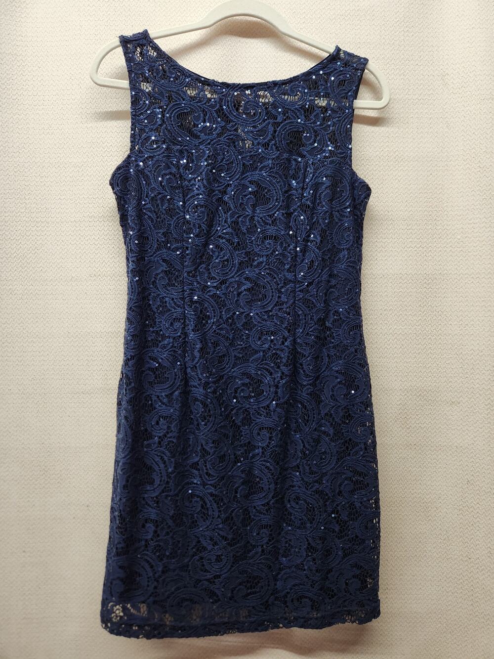 Scarlett Navy Dress Midi Dress